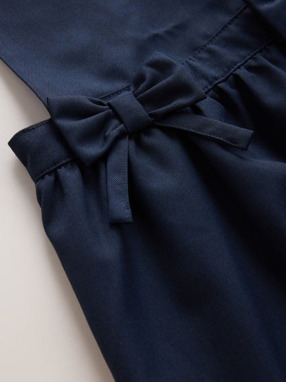 Navy Blue Bow Waist School Pinafore Dress (3-14yrs) image 8