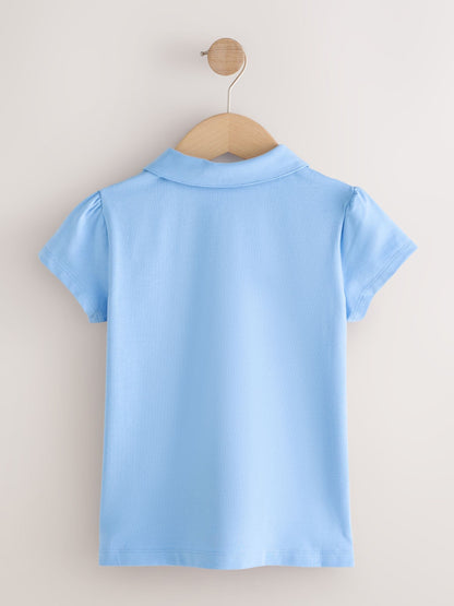 Dsiney Kidz - Blue 2 Pack Cotton Stretch Jersey Tops (3-16yrs) image 3