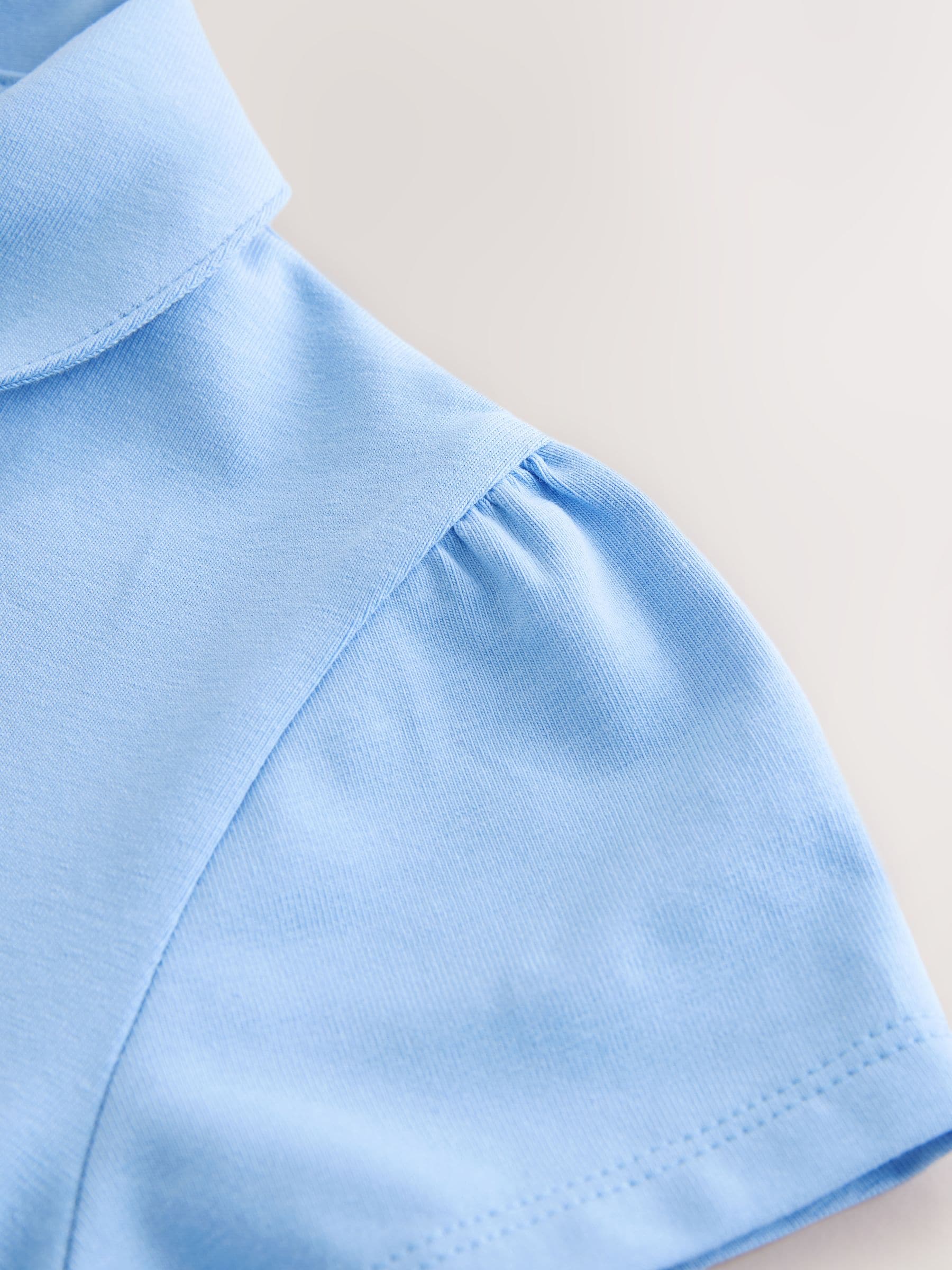 Dsiney Kidz - Blue 2 Pack Cotton Stretch Jersey Tops (3-16yrs) image 5