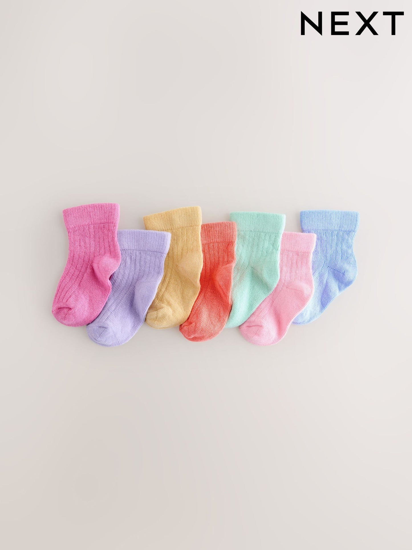 Bright Baby Socks 7 Pack image 2
