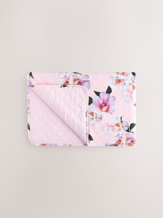 Baker by Ted Baker All-Over Floral Printed Blanket image 1