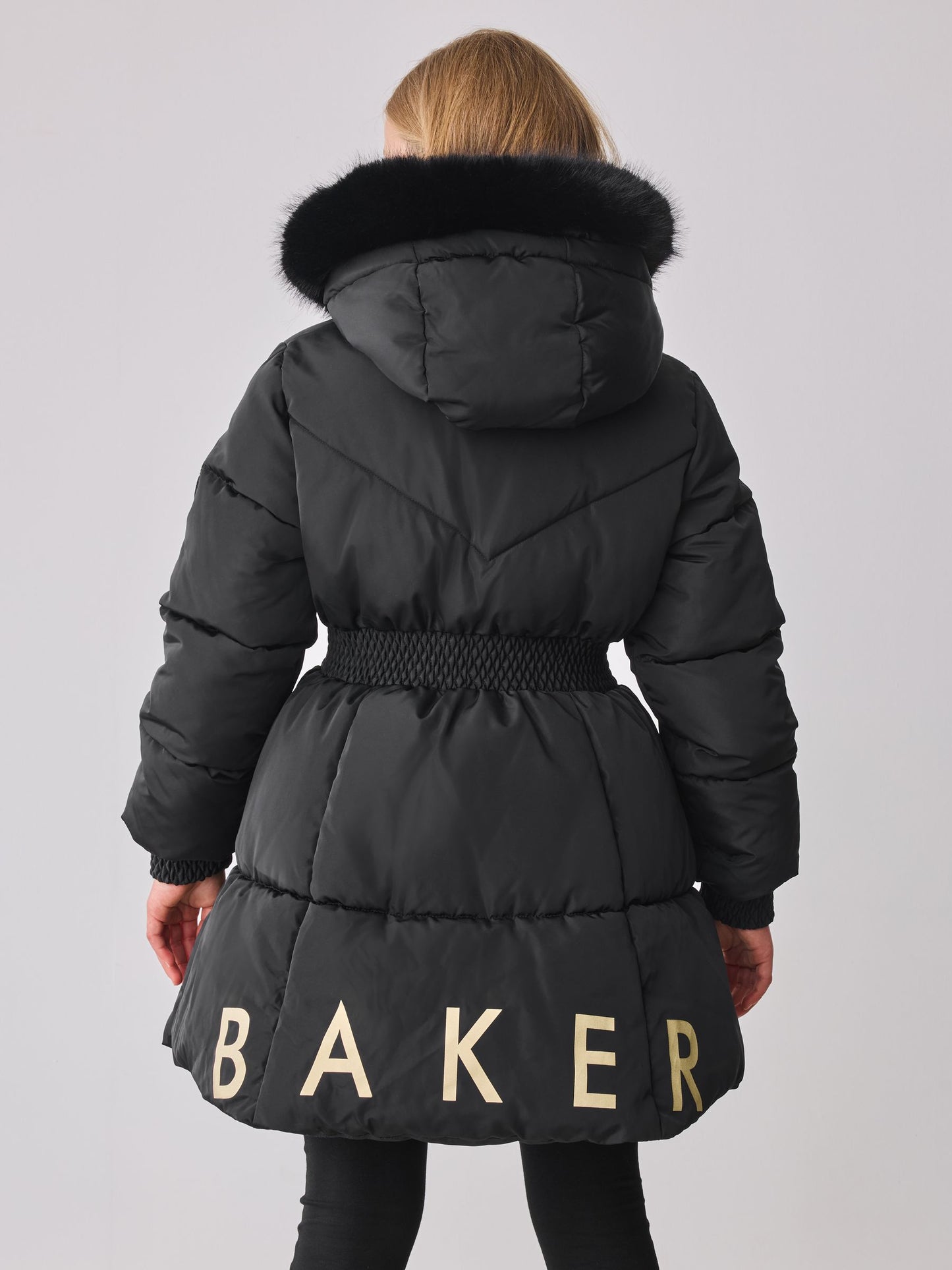 Baker by Ted Baker Shower Resistant Skirted Padded Coat image 4