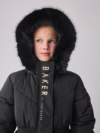 Baker by Ted Baker Shower Resistant Skirted Padded Coat image 6