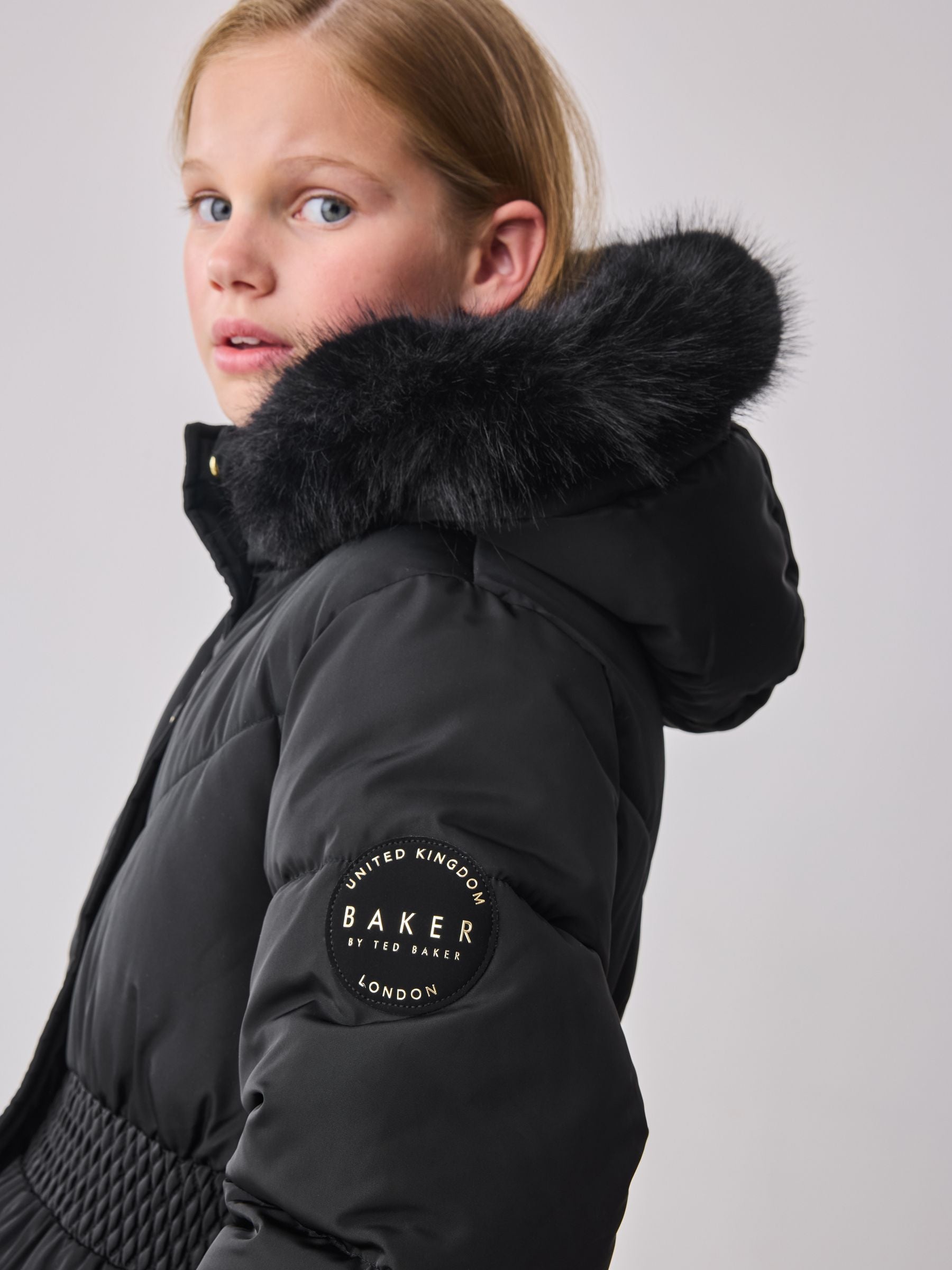 Baker by Ted Baker Shower Resistant Skirted Padded Coat image 7