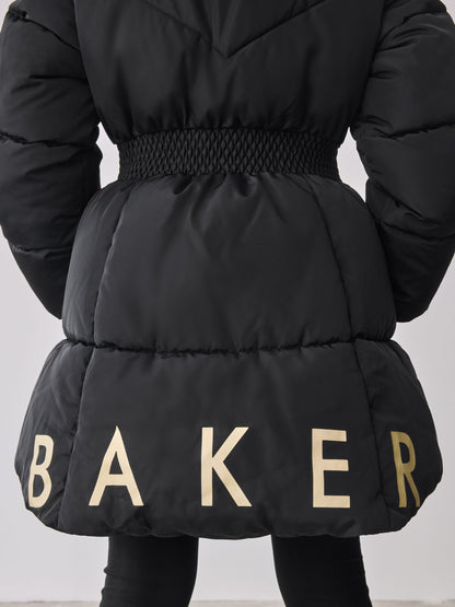 Baker by Ted Baker Shower Resistant Skirted Padded Coat image 8