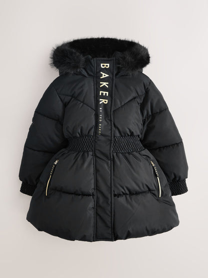 Baker by Ted Baker Shower Resistant Skirted Padded Coat image 9