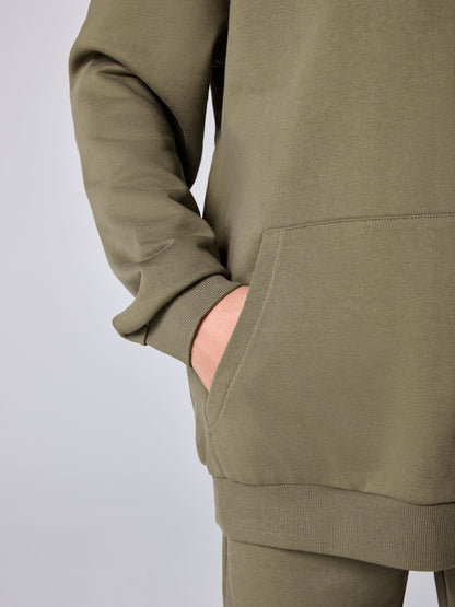 Dsiney Kidz - smALLSAINTS Khaki Green Oversized Orlando Pullover Hoodie image 6