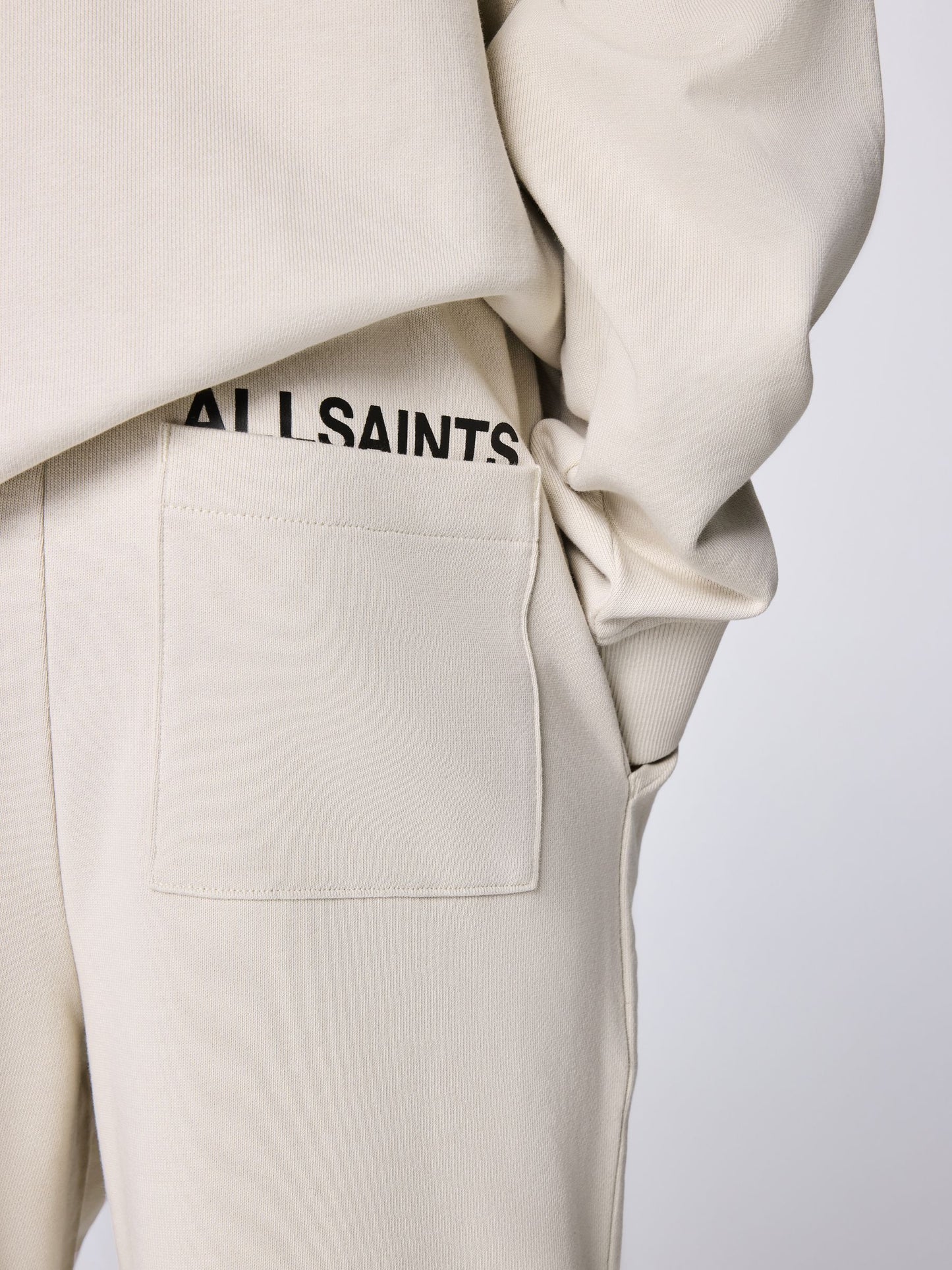 Dsiney Kidz - smALLSAINTS Neutral Underground Oversized Sweatshirt and Sweat Shorts Set image 8