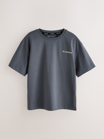 Dsiney Kidz - smALLSAINTS Multi Logo Crew Neck Relaxed T-Shirts 3 Pack image 5