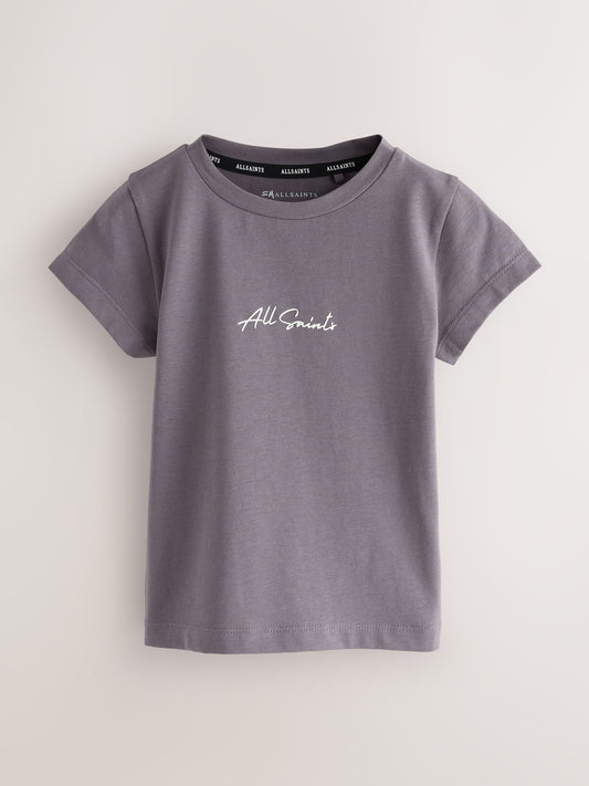 Dsiney Kidz - smALLSAINTS Multi Script Logo T-Shirts 3 Pack image 2