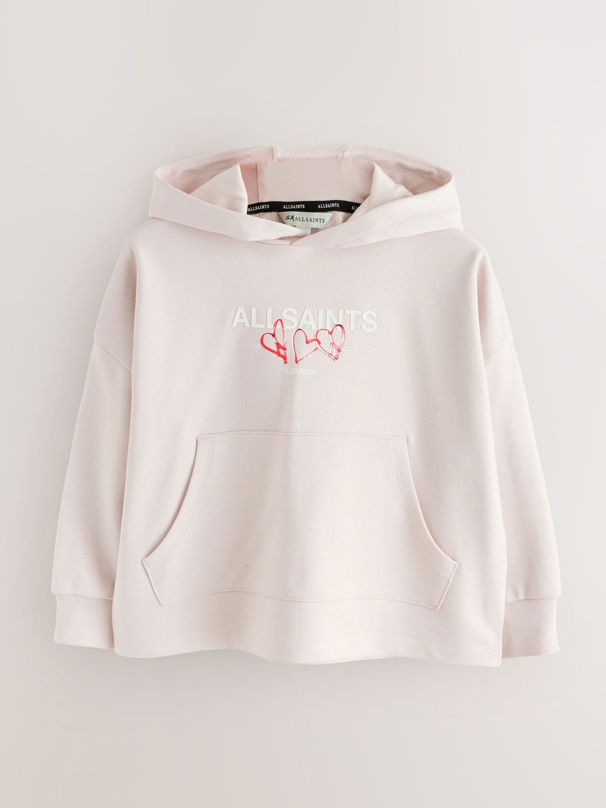 smALLSAINTS Light Pink Amore Underground Graphic Hoodie - image 5