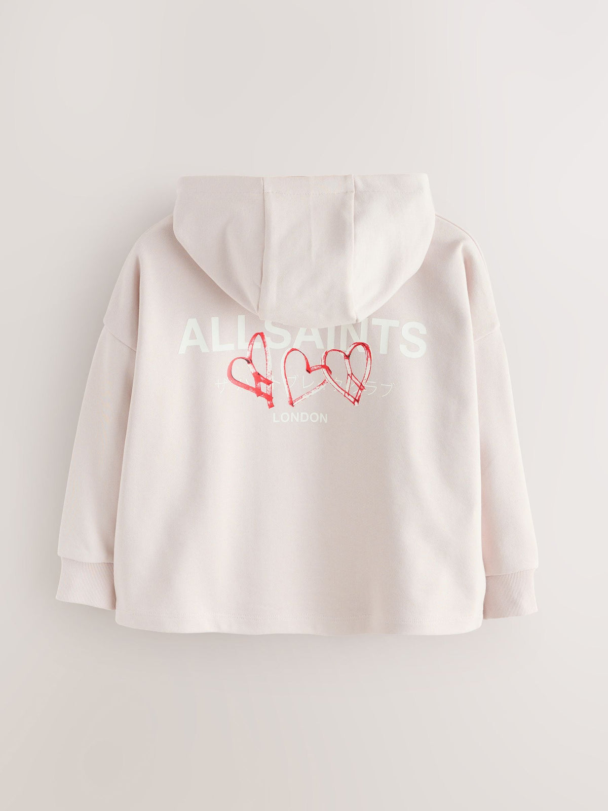 smALLSAINTS Light Pink Amore Underground Graphic Hoodie - image 6