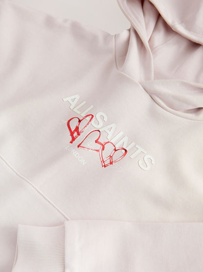 smALLSAINTS Light Pink Amore Underground Graphic Hoodie - image 8