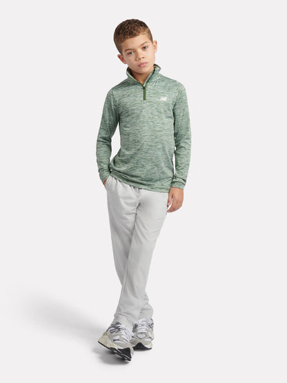 Dsiney Kidz - New Balance Green Athletics Quarter Zip Funnel Sweatshirt image 5