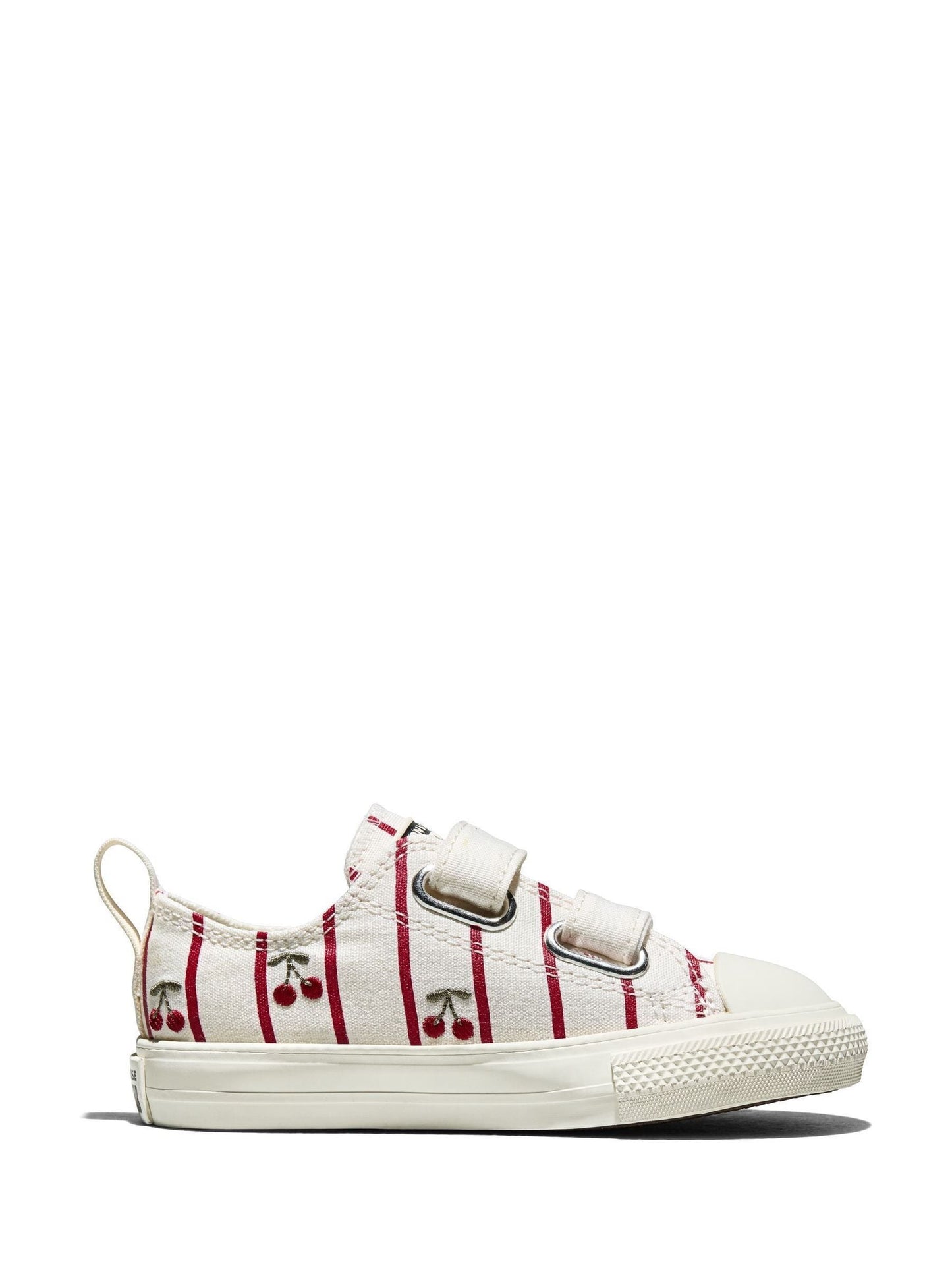 Converse White Chuck Taylor 2V Cherry Low Trainers image 3