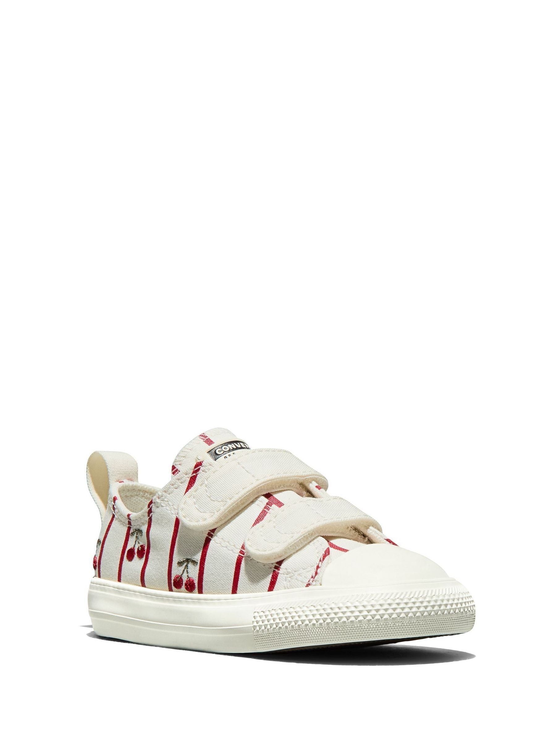 Converse White Chuck Taylor 2V Cherry Low Trainers image 4