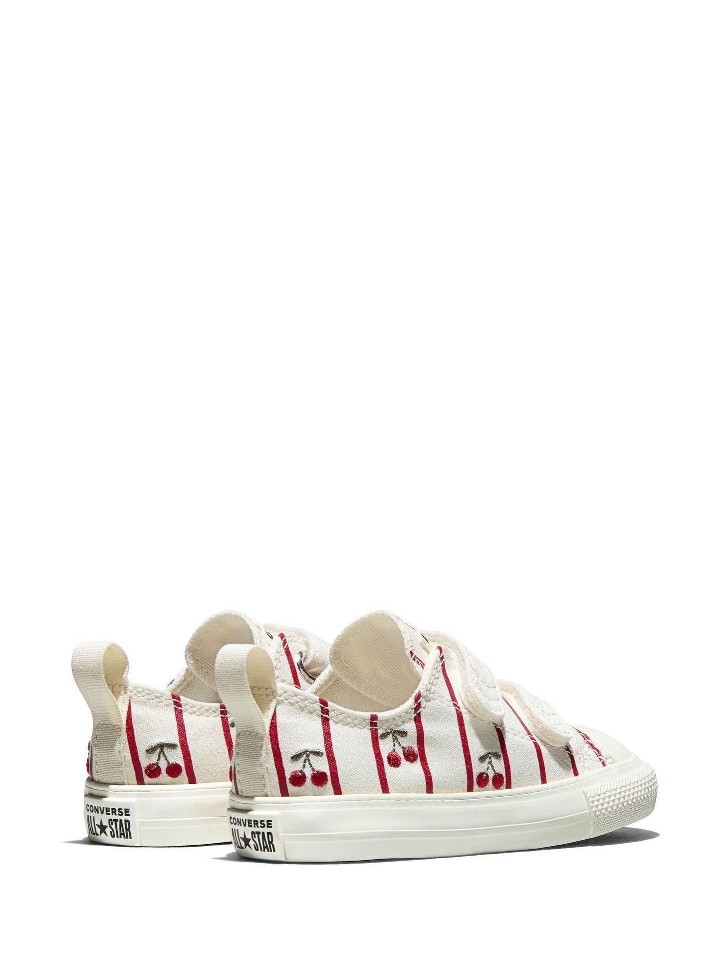 Converse White Chuck Taylor 2V Cherry Low Trainers image 5