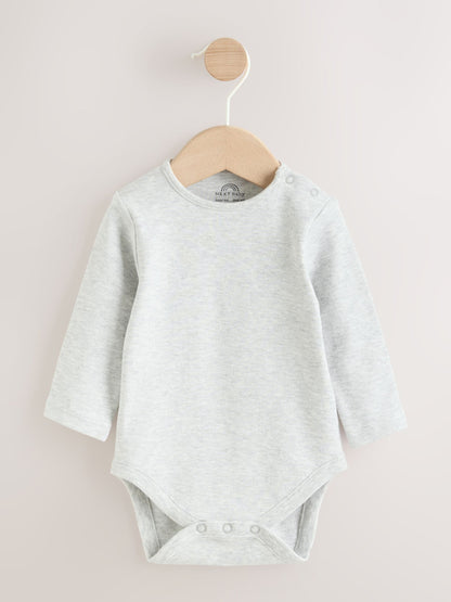 White Jersey Rib Dungaree and Bodysuit Baby Set (0mths-2yrs) image 3