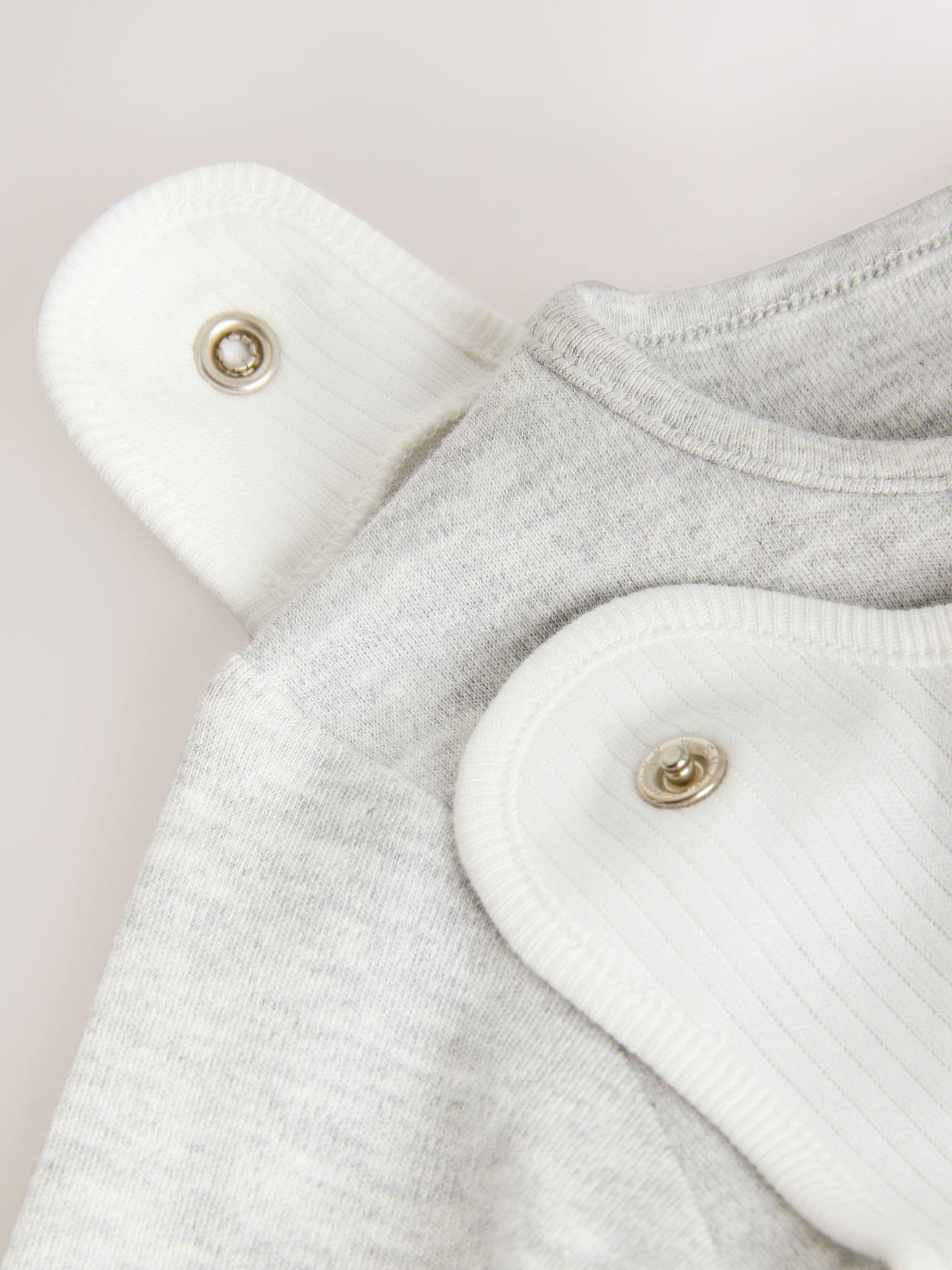 White Jersey Rib Dungaree and Bodysuit Baby Set (0mths-2yrs) image 7