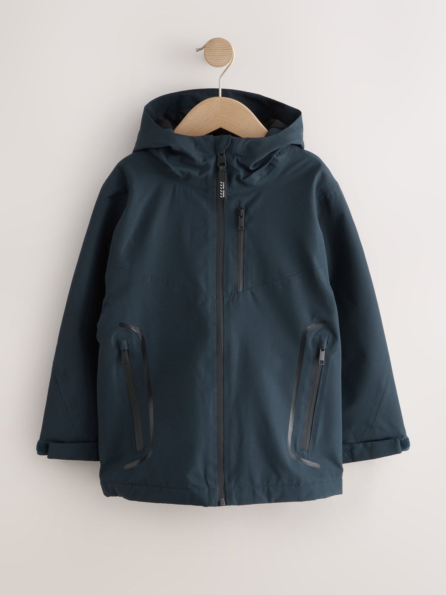 Dsiney Kidz - Navy Waterproof Fleece Lined Anorak Jacket (3-17yrs) image 1