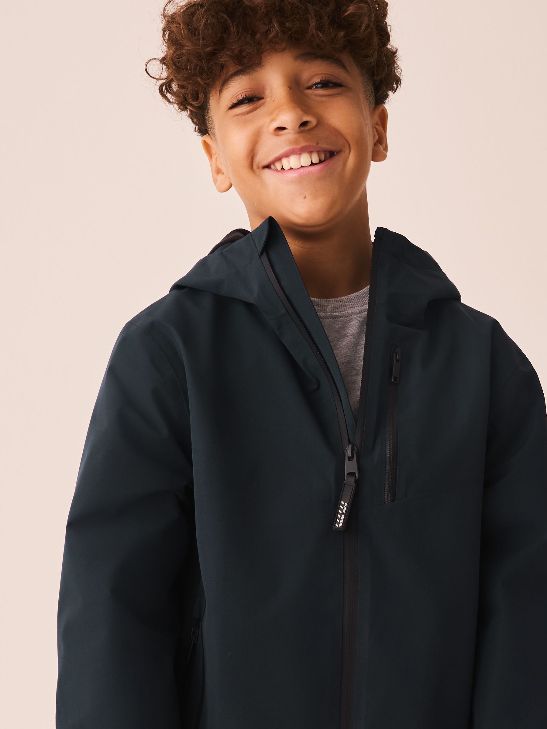 Dsiney Kidz - Navy Waterproof Fleece Lined Anorak Jacket (3-17yrs) image 4