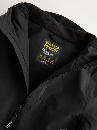 Dsiney Kidz - Black Waterproof Fleece Lined Anorak Jacket (3-17yrs) image 10