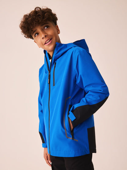 Dsiney Kidz - Blue Waterproof Fleece Lined Anorak Jacket (3-17yrs) image 2