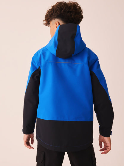 Dsiney Kidz - Blue Waterproof Fleece Lined Anorak Jacket (3-17yrs) image 3