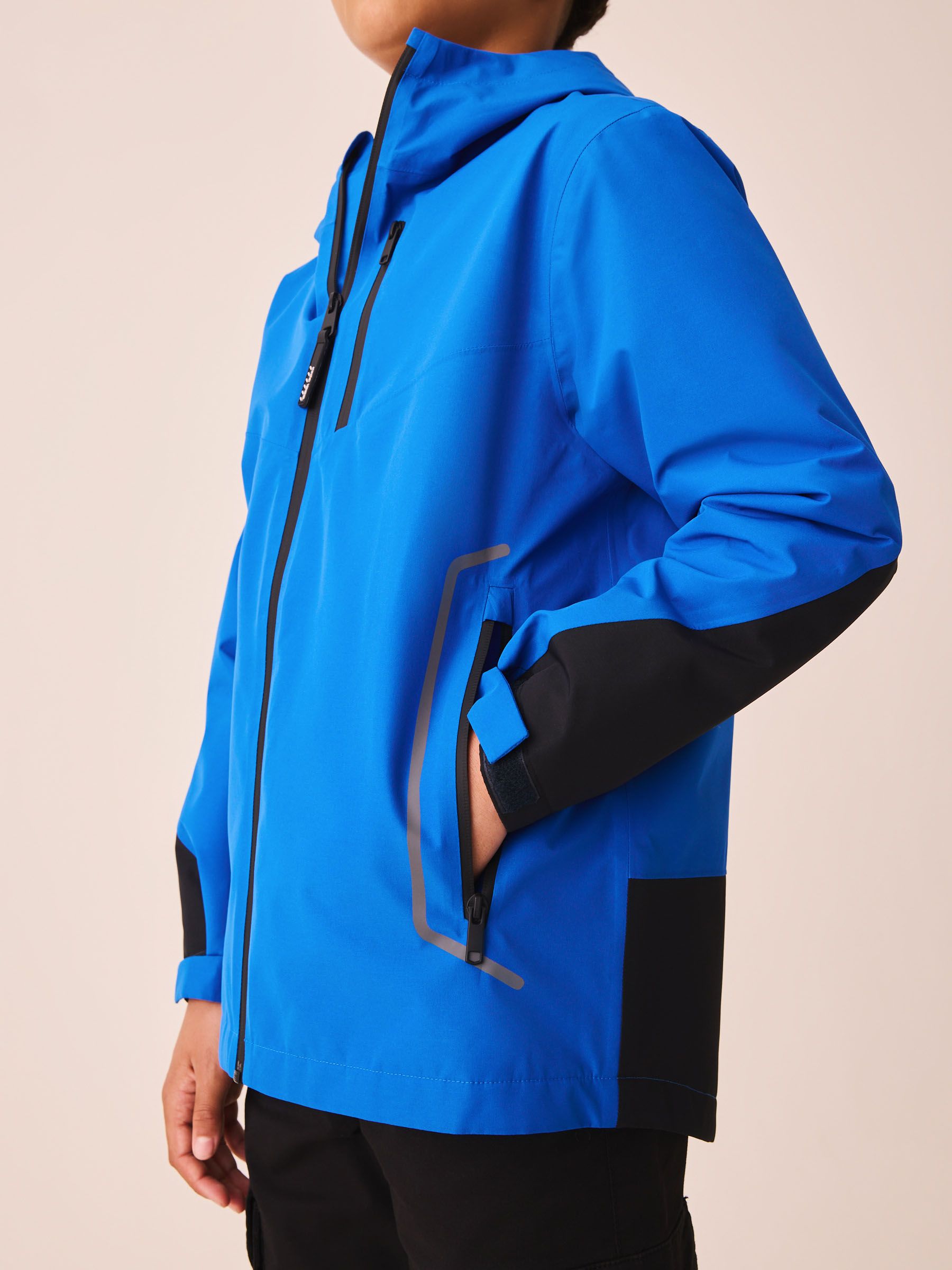 Dsiney Kidz - Blue Waterproof Fleece Lined Anorak Jacket (3-17yrs) image 5
