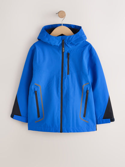Dsiney Kidz - Blue Waterproof Fleece Lined Anorak Jacket (3-17yrs) image 7