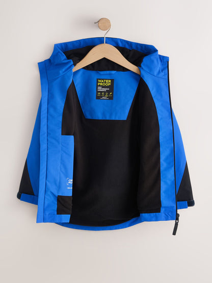 Dsiney Kidz - Blue Waterproof Fleece Lined Anorak Jacket (3-17yrs) image 8