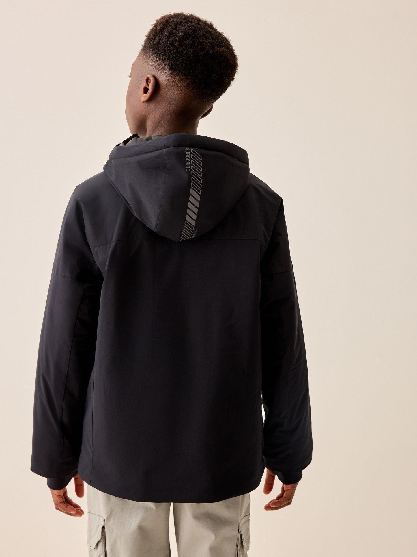 Dsiney Kidz - Black Shower Resistant Coat (3-17yrs) image 2