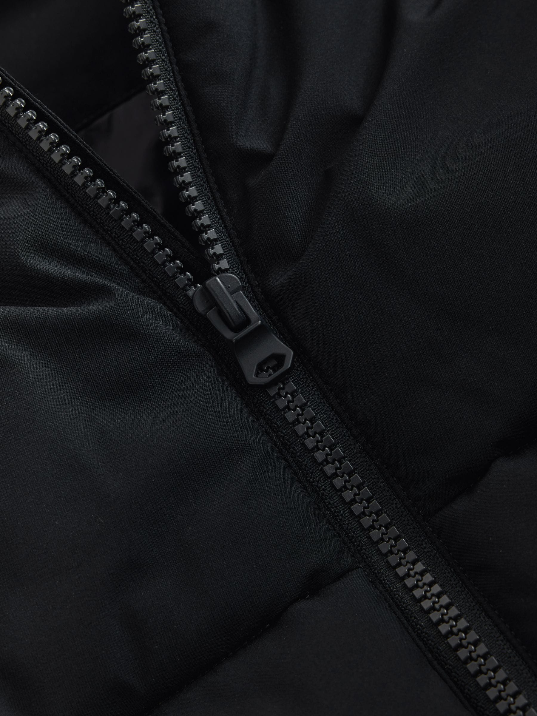 Dsiney Kidz - Black Microfleece Lined Padded Coat (3-17yrs) image 11