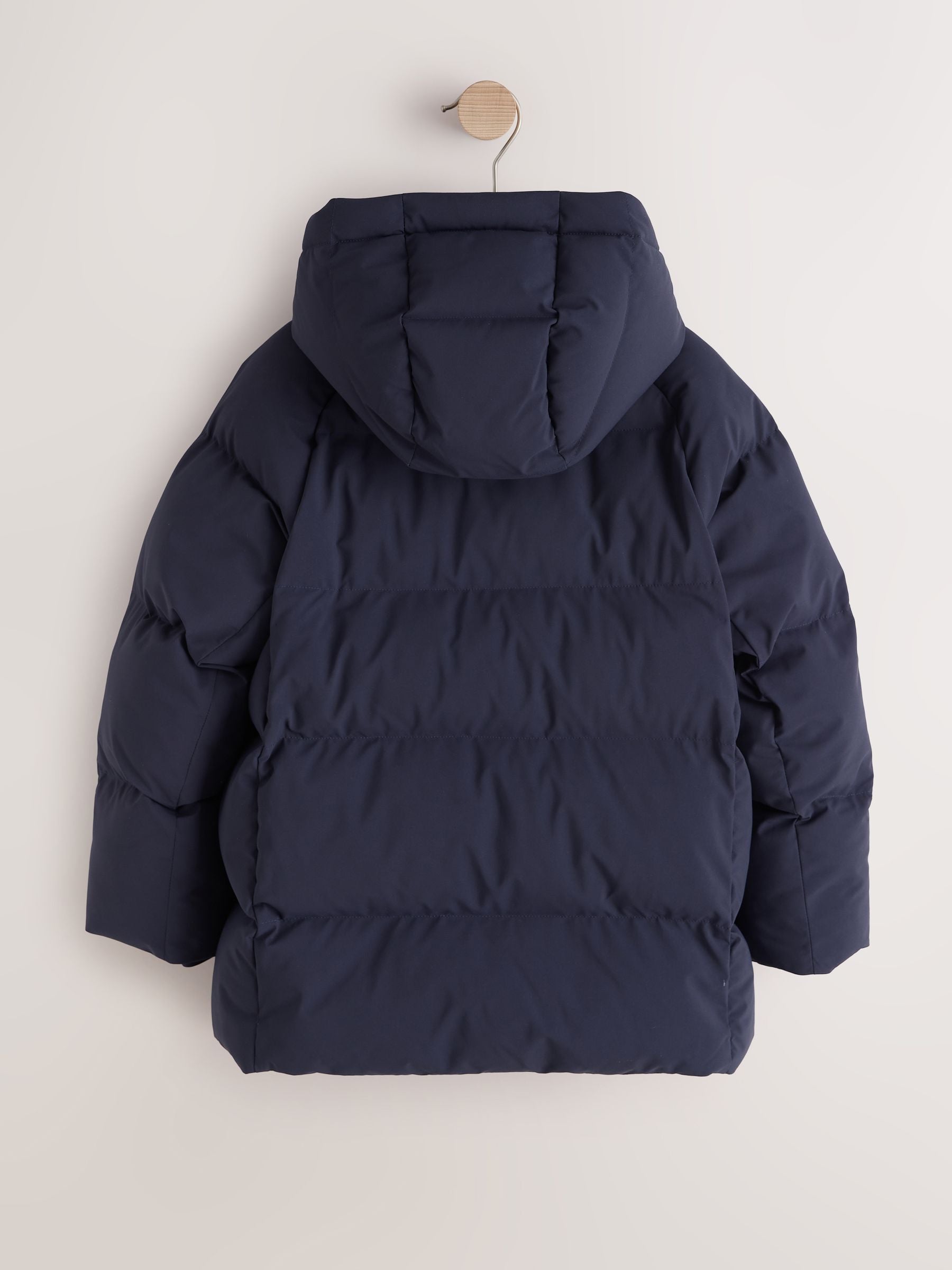 Dsiney Kidz - Navy Microfleece Lined Padded Coat (3-17yrs) image 8