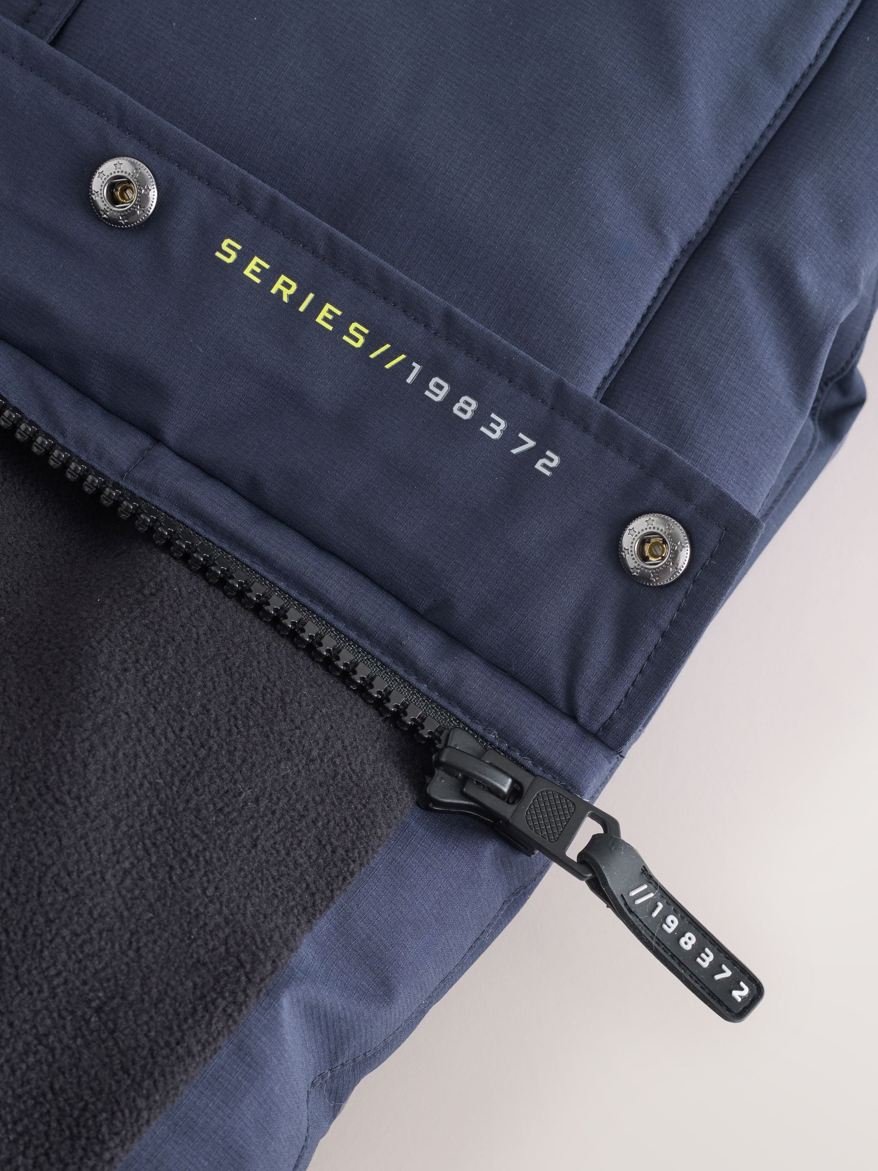 Dsiney Kidz - Navy Heavyweight Shower Resistant Faux Fur Trim Parka Coat (3-16yrs) image 13