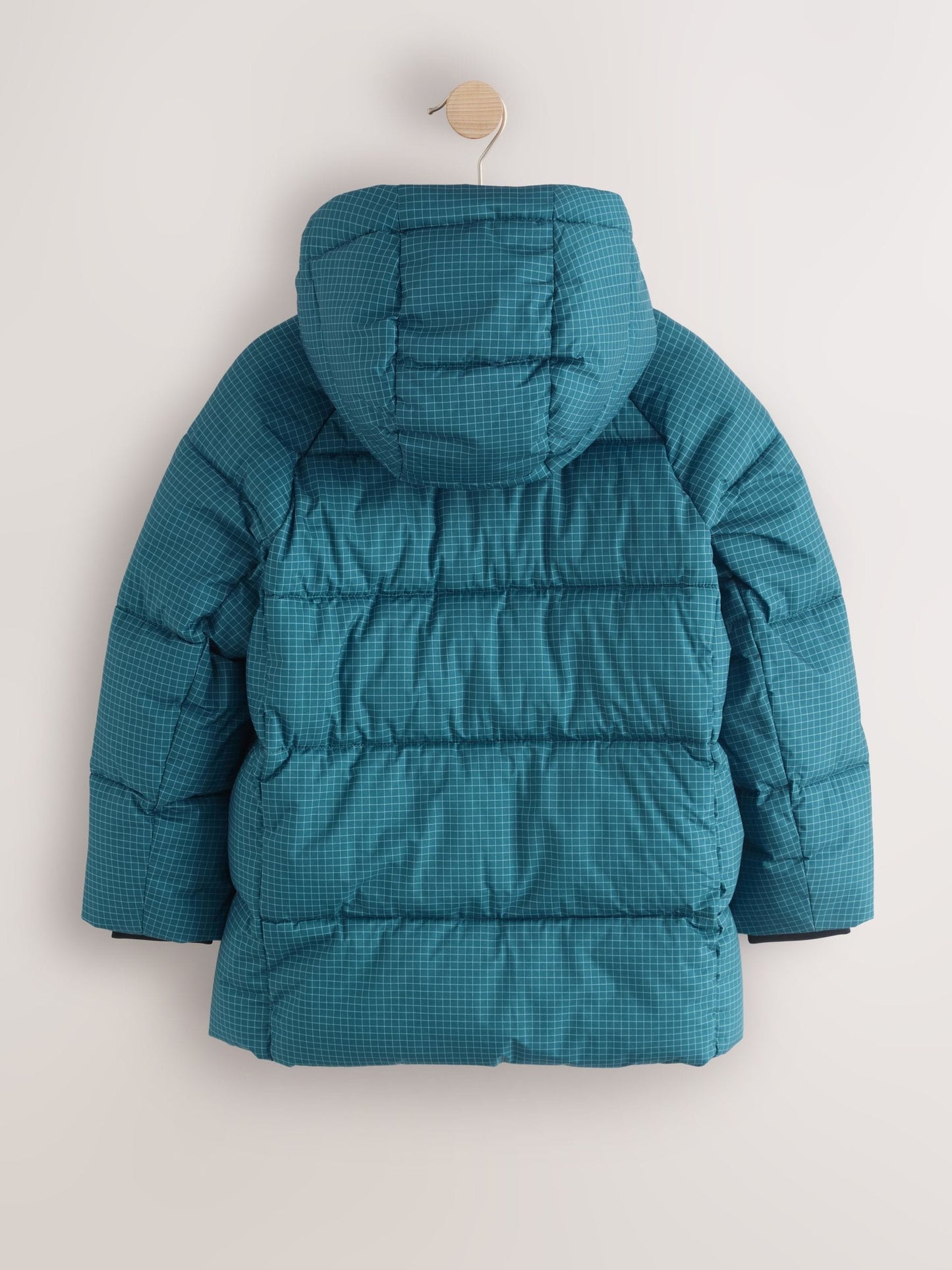 Dsiney Kidz - Teal Blue Microfleece Lined Padded Coat (3-17yrs) image 10