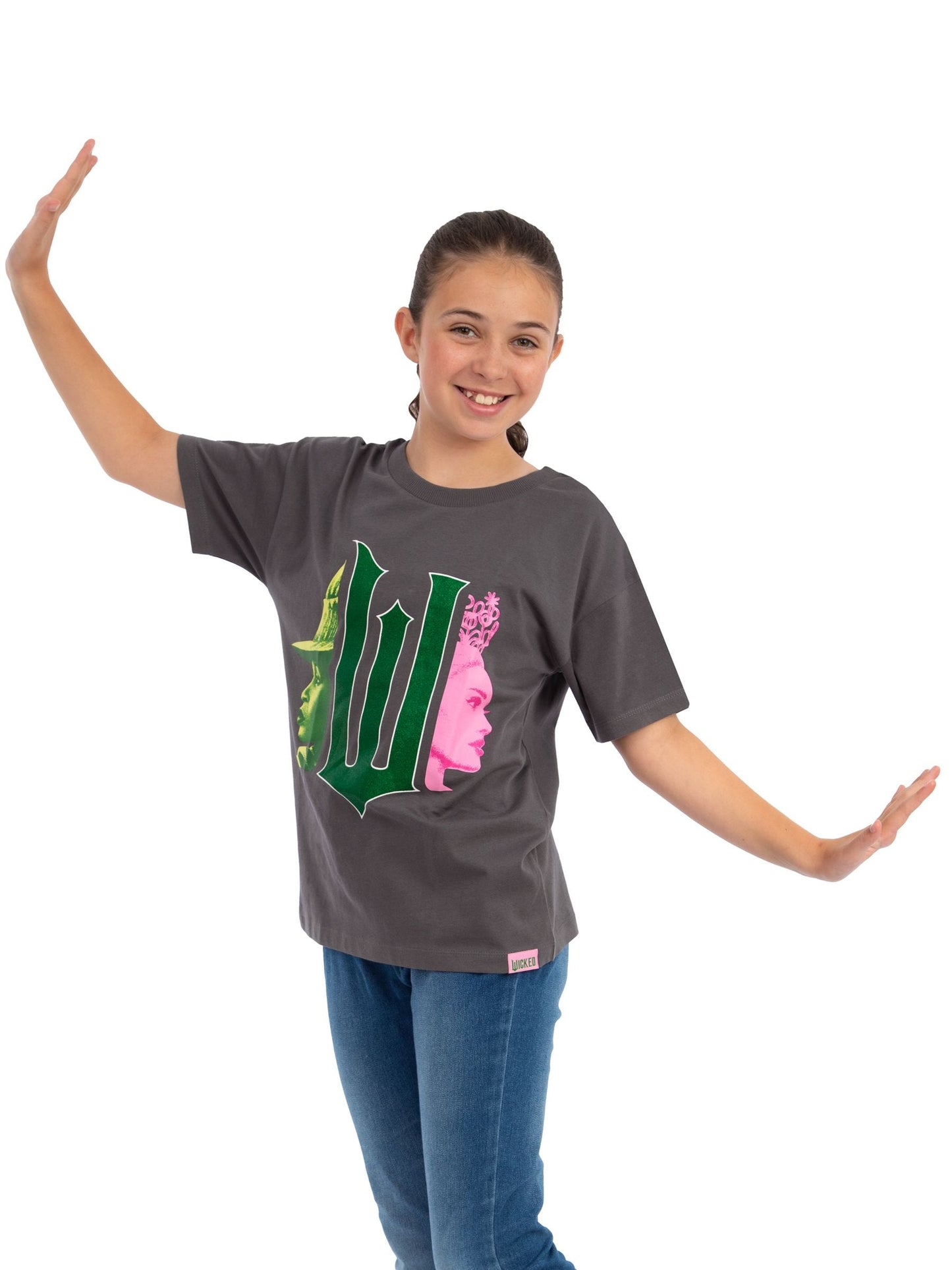 Character Grey Wicked Girls T-Shirt image 3