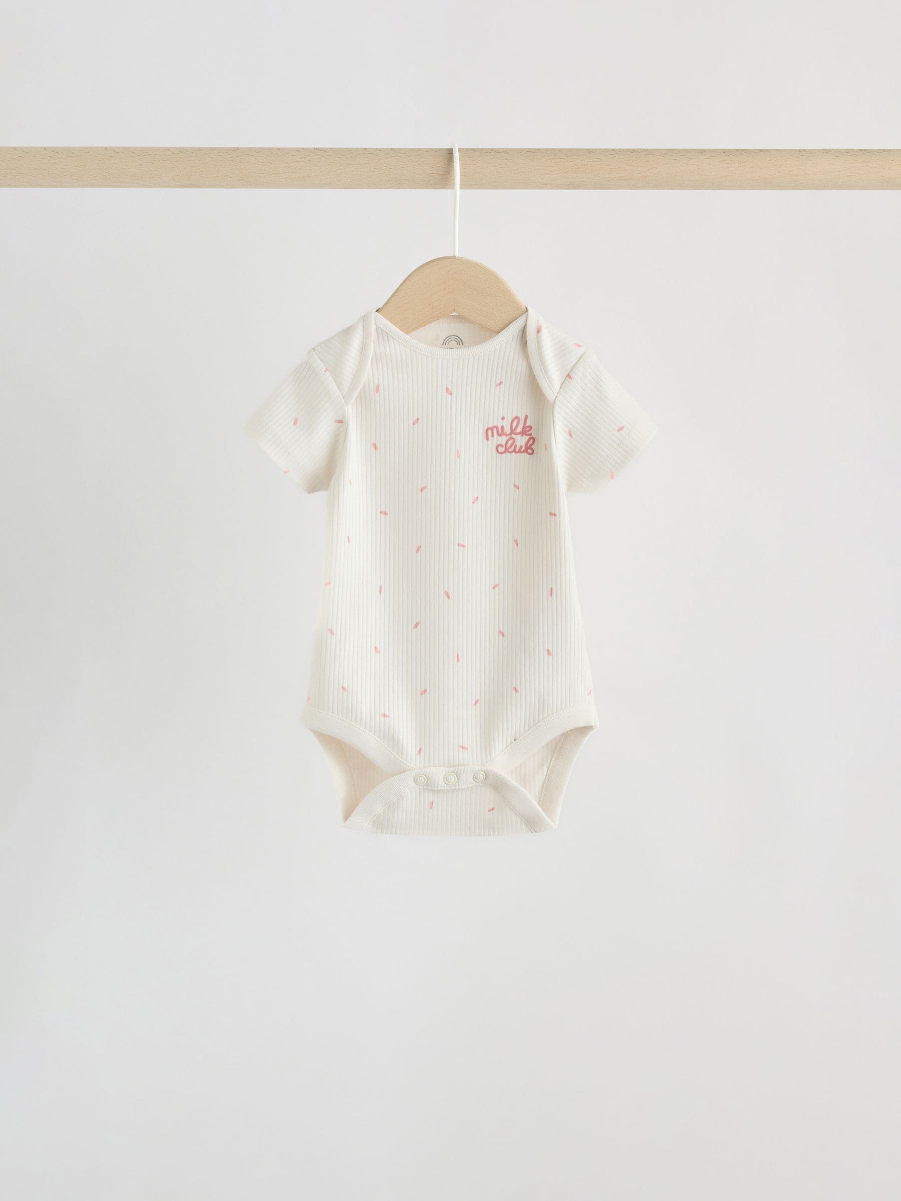 Cream Milk Club Baby Sleepsuit, Bodysuit, Bib and Hat Set 4 Piece (0-9mths) image 6