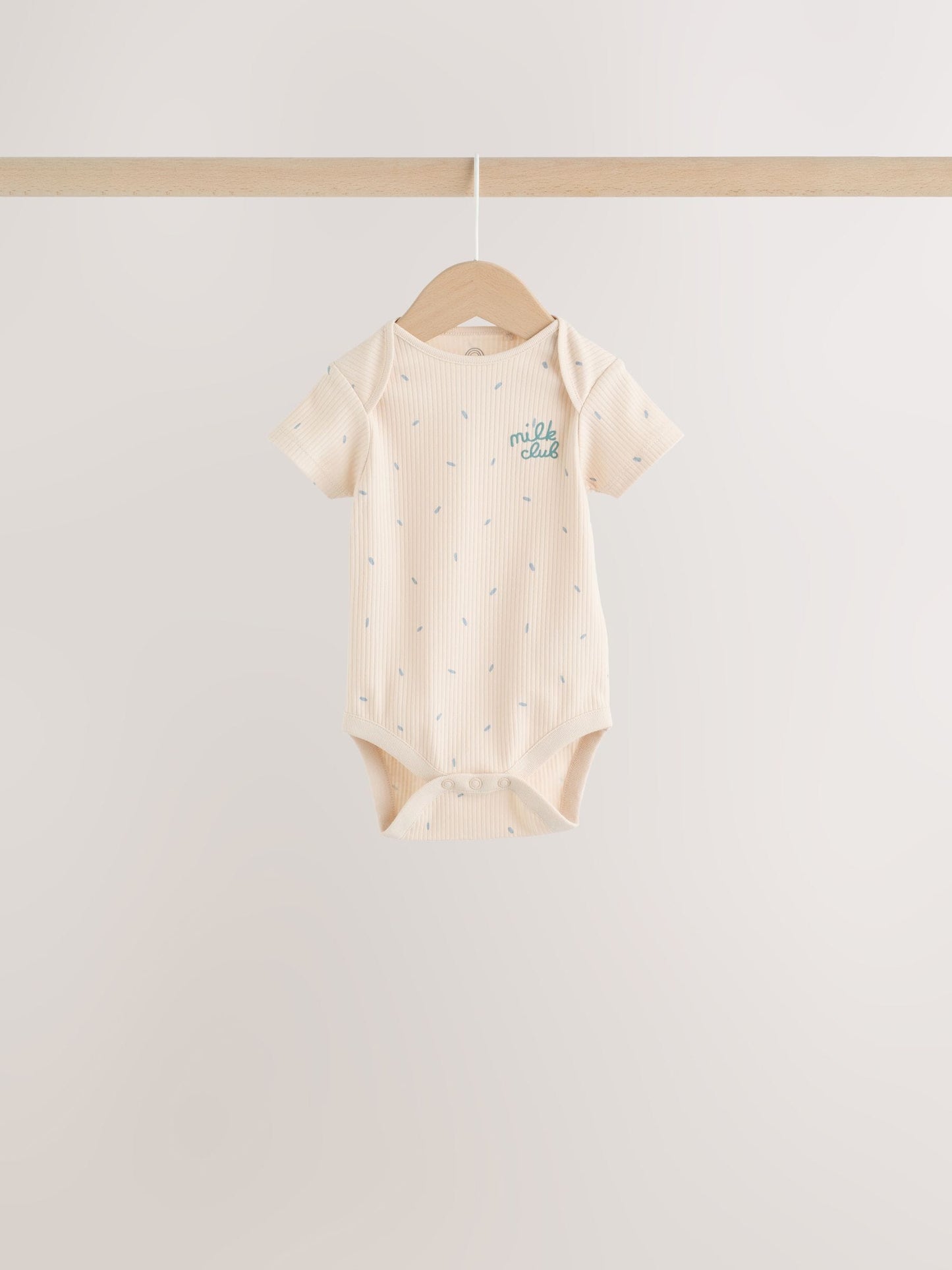 Neutral Milk Club Baby Sleepsuit, Bodysuit, Beanie and Bib Set 4 Piece (0-12mths) image 5
