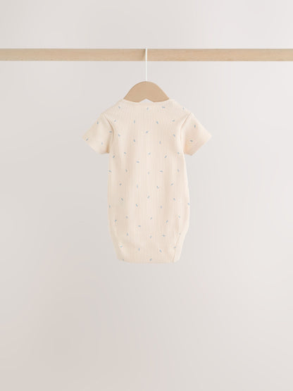 Neutral Milk Club Baby Sleepsuit, Bodysuit, Beanie and Bib Set 4 Piece (0-12mths) image 6