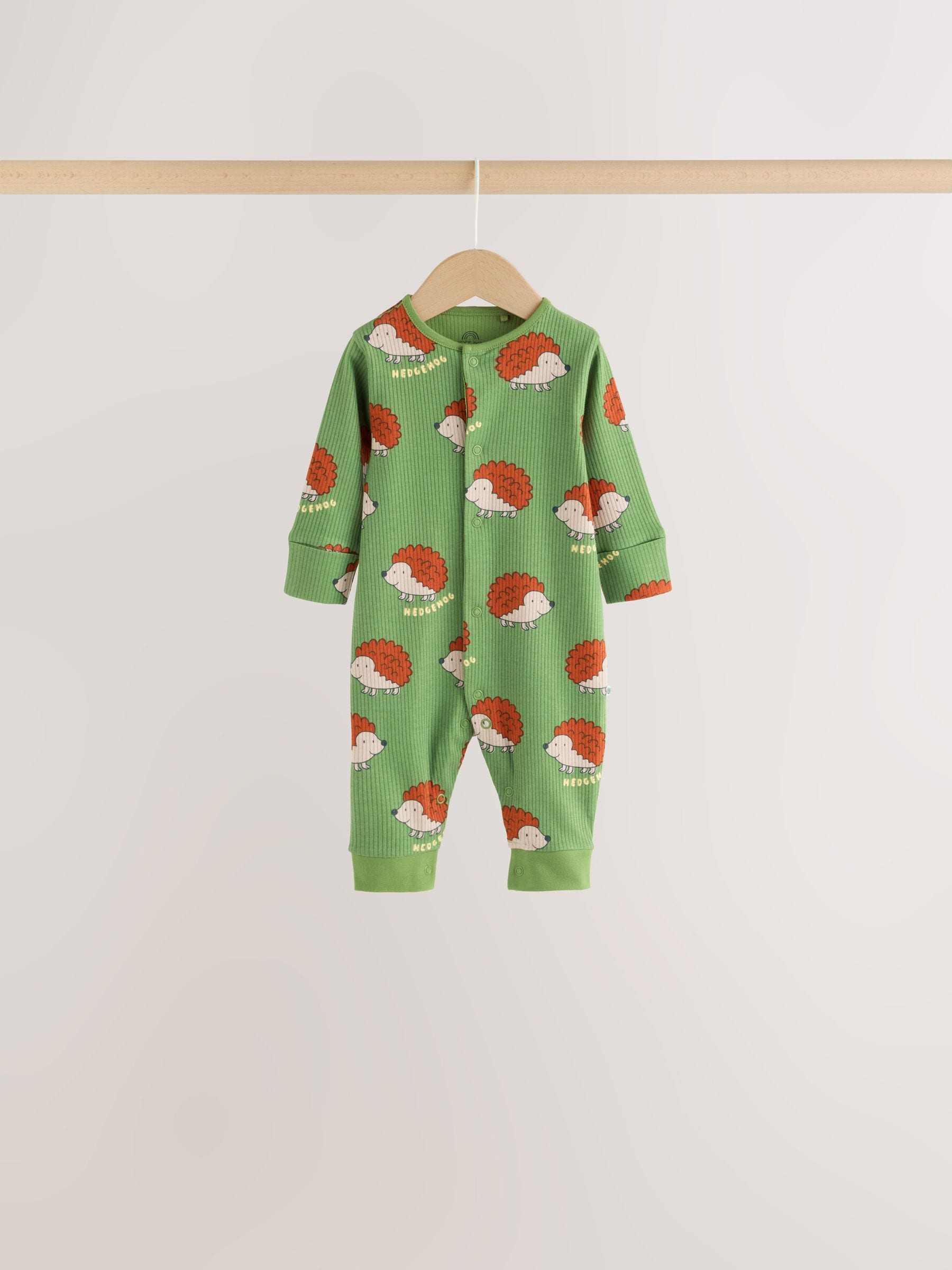 Dsiney Kidz - Multi Animal Baby Sleepsuits 4 Pack (0mths-3yrs) image 3