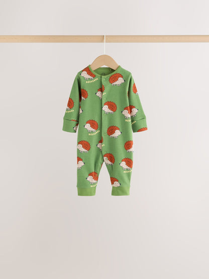 Dsiney Kidz - Multi Animal Baby Sleepsuits 4 Pack (0mths-3yrs) image 3