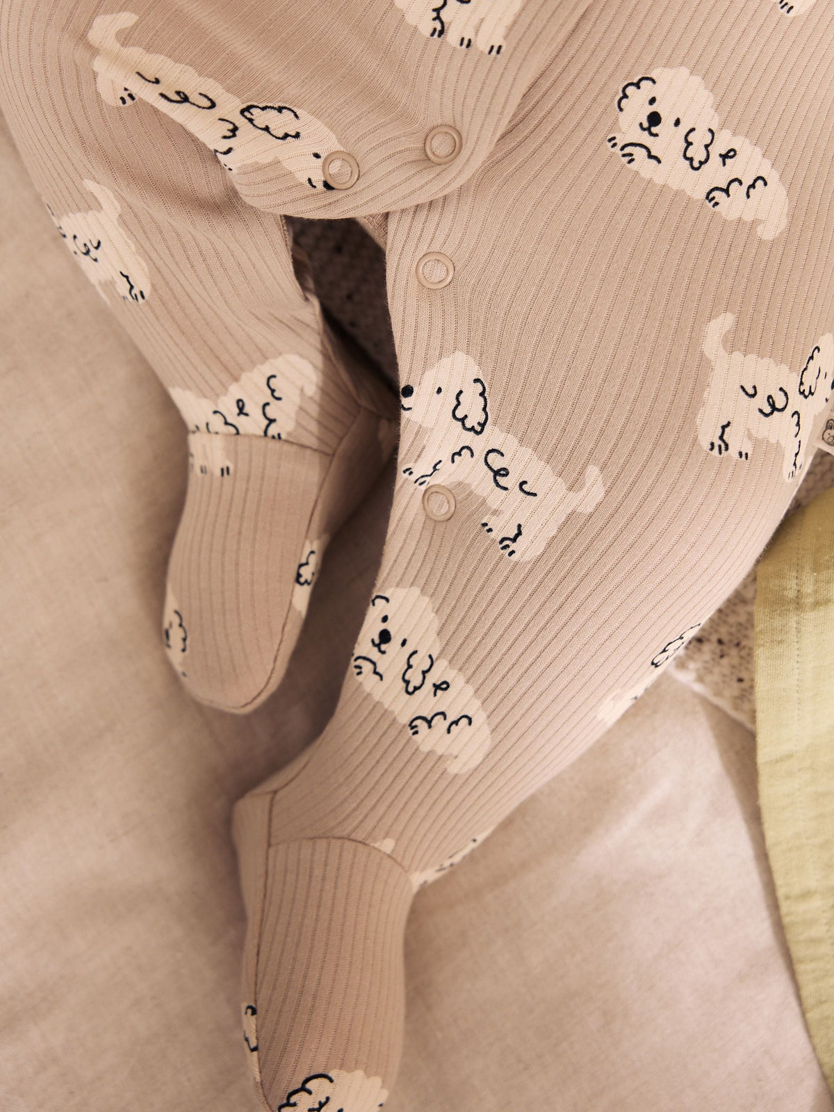 Grey Dog Baby Sleepsuits 4 Pack (0mths-2yrs) - image 5