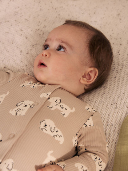 Grey Dog Baby Sleepsuits 4 Pack (0mths-2yrs) - image 6