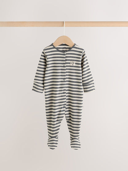 Grey Dog Baby Sleepsuits 4 Pack (0mths-2yrs) - image 8