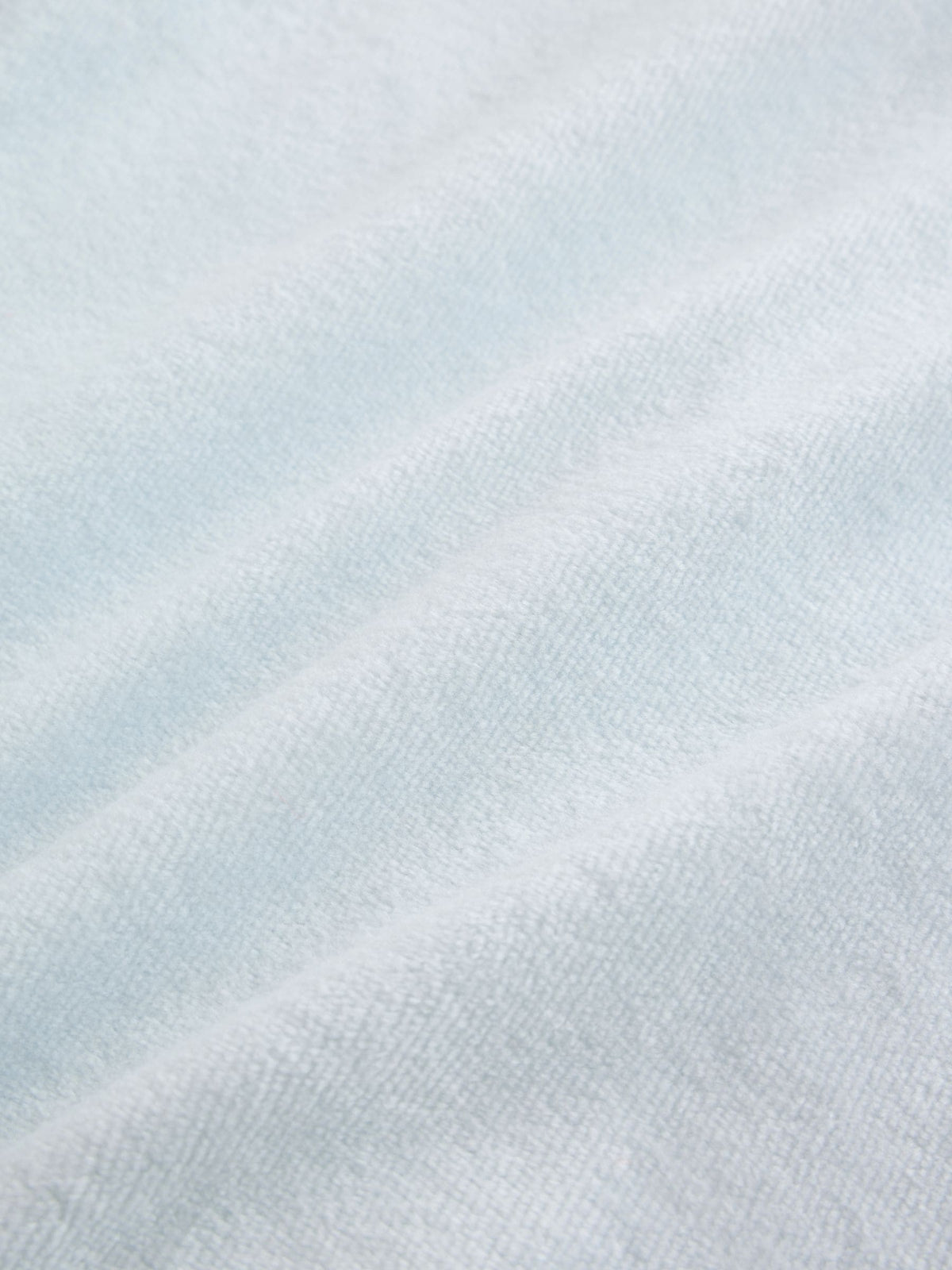 Pale Blue Velour Baby Sleepsuit (0-3yrs) - image 7