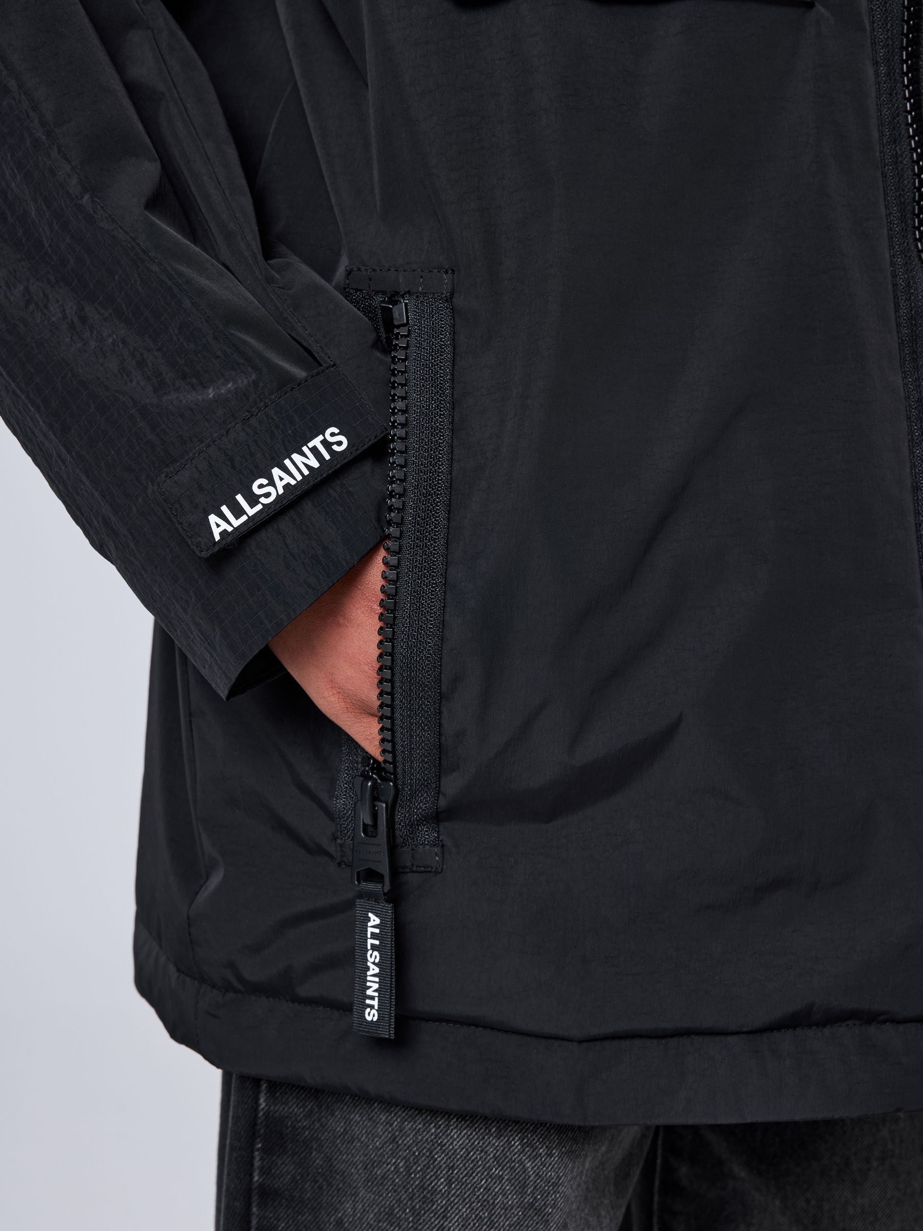 Dsiney Kidz - smALLSAINTS Black Underground Light Weight Jacket image 6