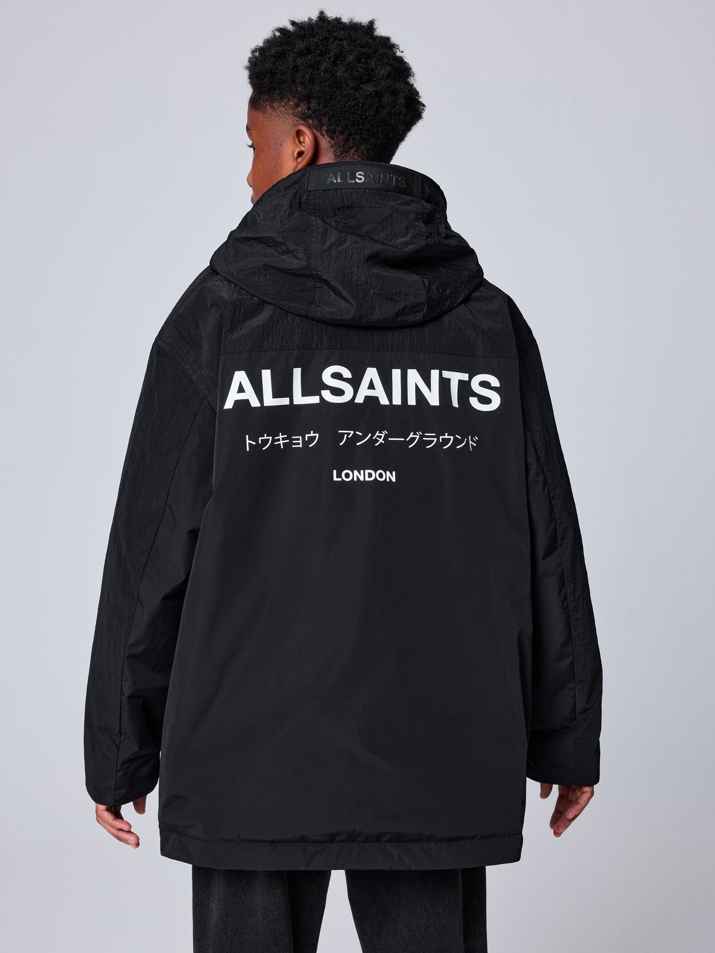 Dsiney Kidz - smALLSAINTS Black Underground Light Weight Jacket image 7