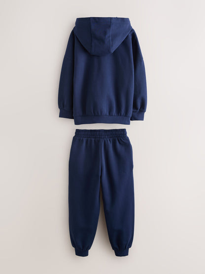 Dsiney Kidz - Clarks Navy Oversized Hoodie & Joggers Set image 10