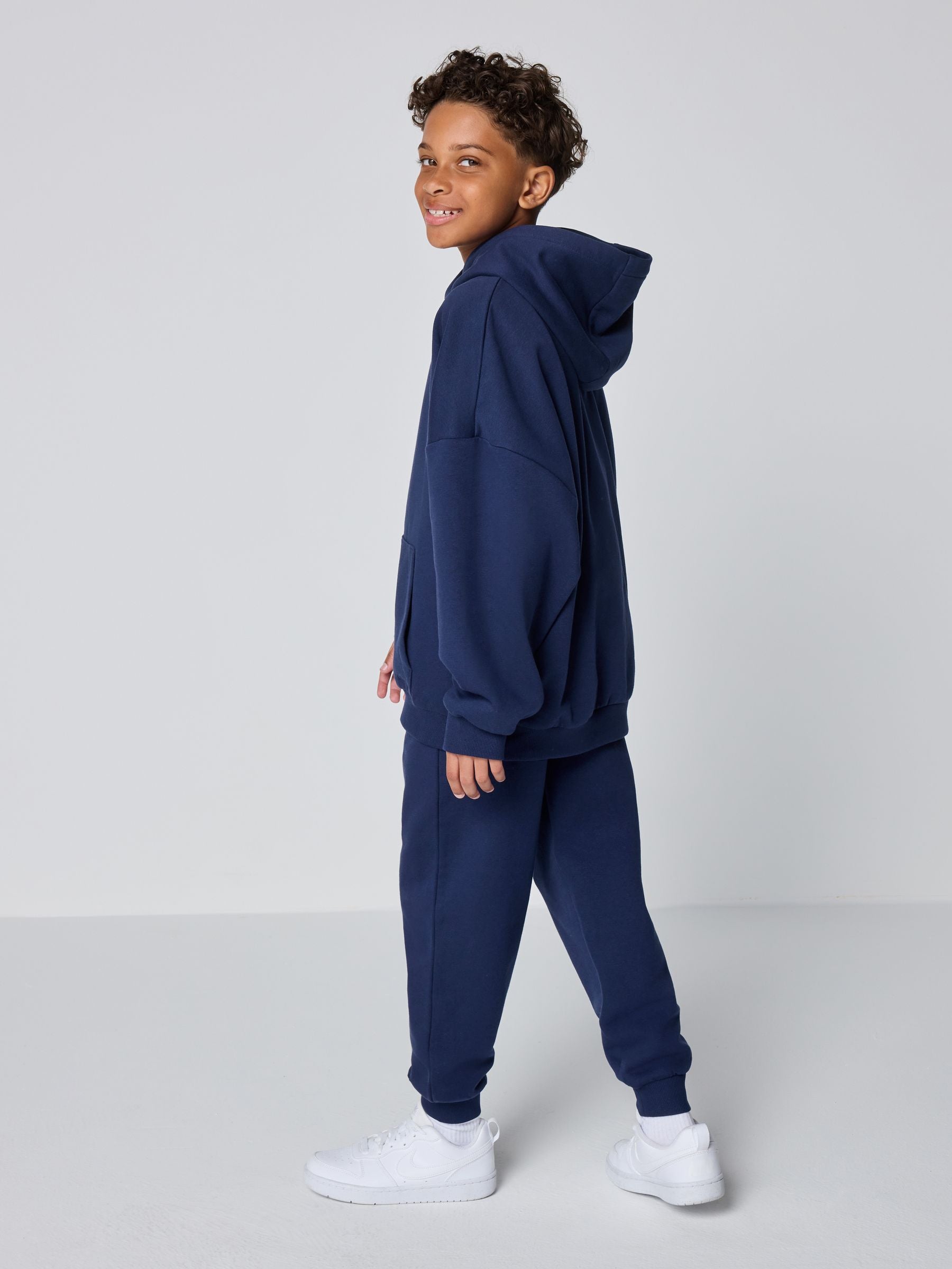 Dsiney Kidz - Clarks Navy Oversized Hoodie & Joggers Set image 7